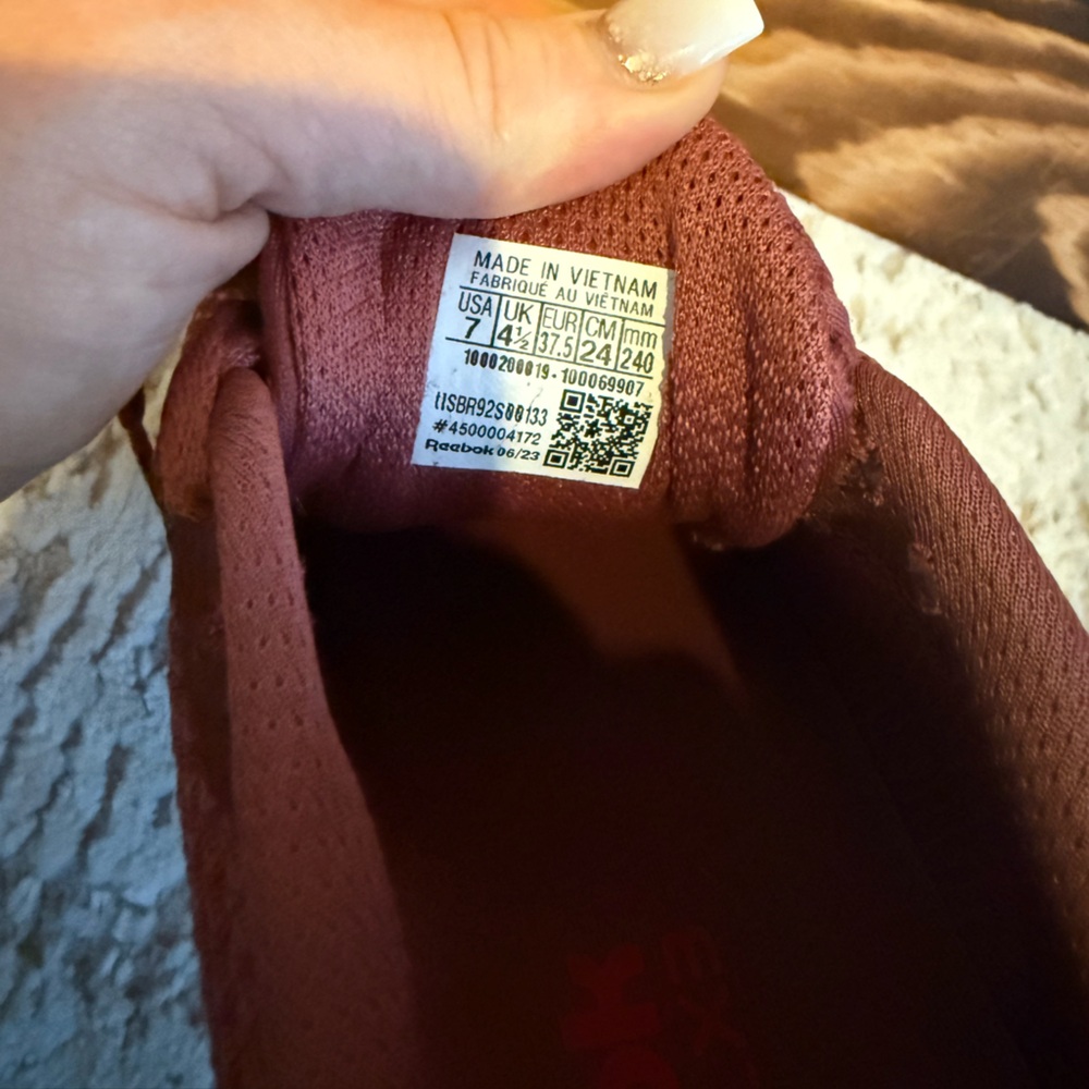 Reebok Nano X3 Sneakers Sedona Rose Maroon Women's Training Shoes - Picture 5 of 5
